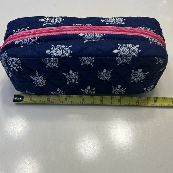 Vera Bradley Navy Turtle Cosmetic Bag Set - Picture 5 of 9